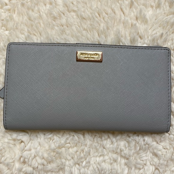 kate spade Handbags - Gray Kate Spade Wallet